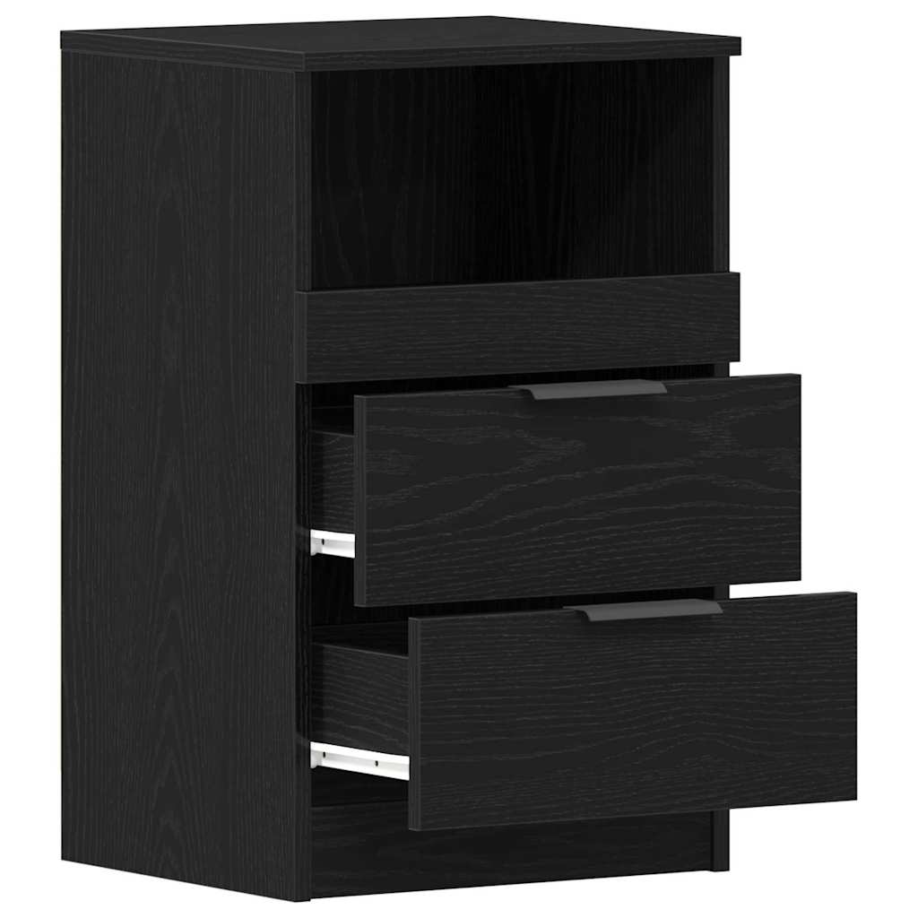Noćni ormar Crni hrast 40 x 35 x 65 cm Konstruirano drvo