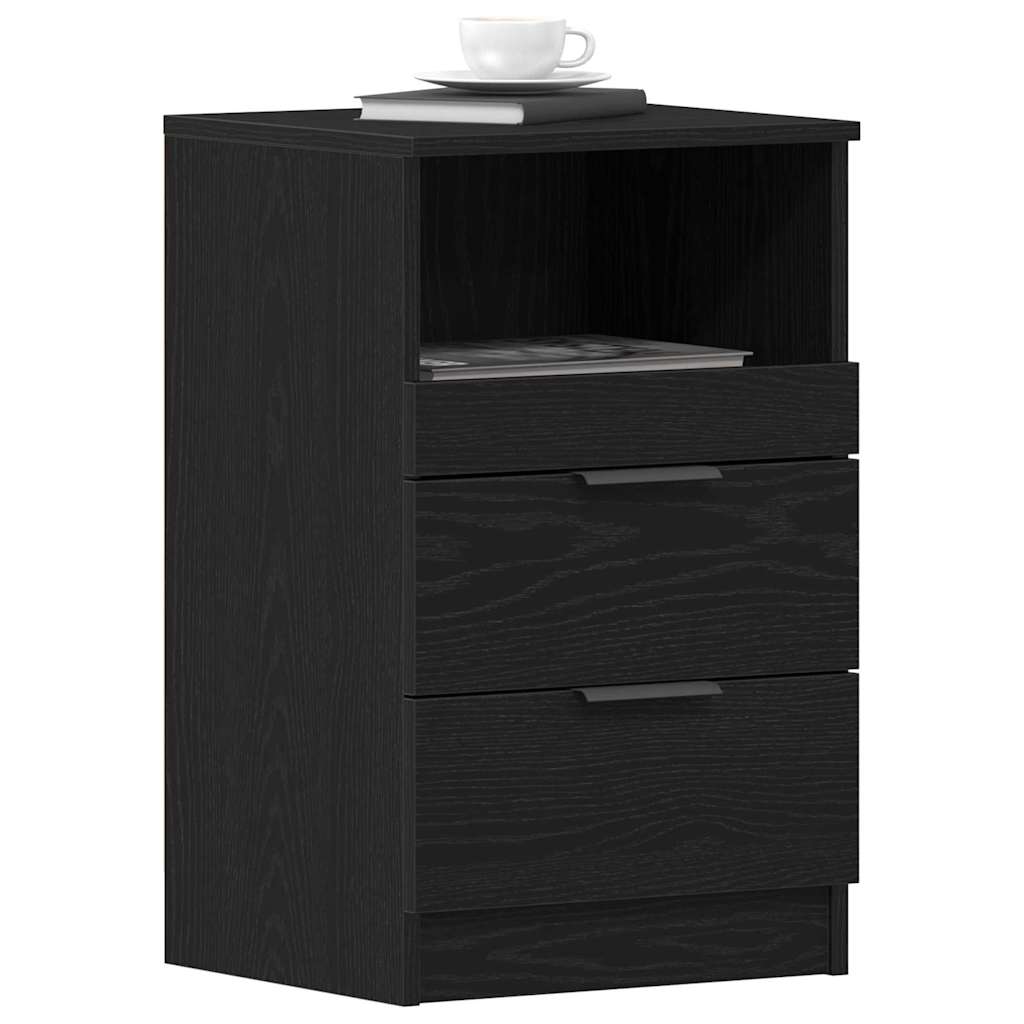 Noćni ormar Crni hrast 40 x 35 x 65 cm Konstruirano drvo