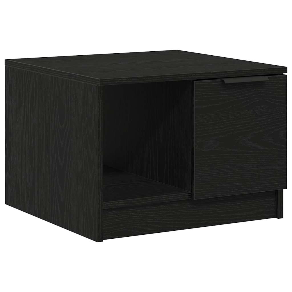 Kava Stol Crni hrast 50 x 50 x 36 cm Konstruirano drvo