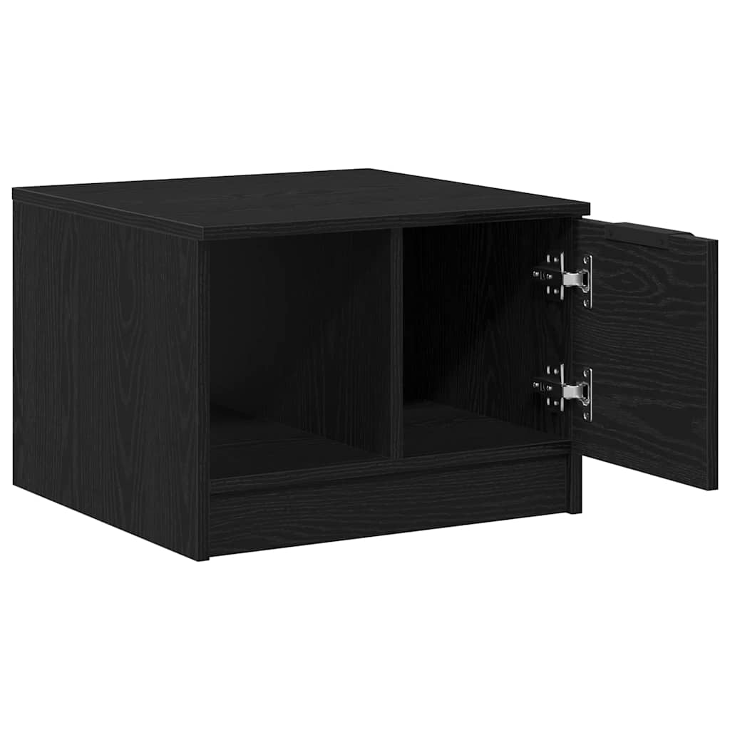 Kava Stol Crni hrast 50 x 50 x 36 cm Konstruirano drvo