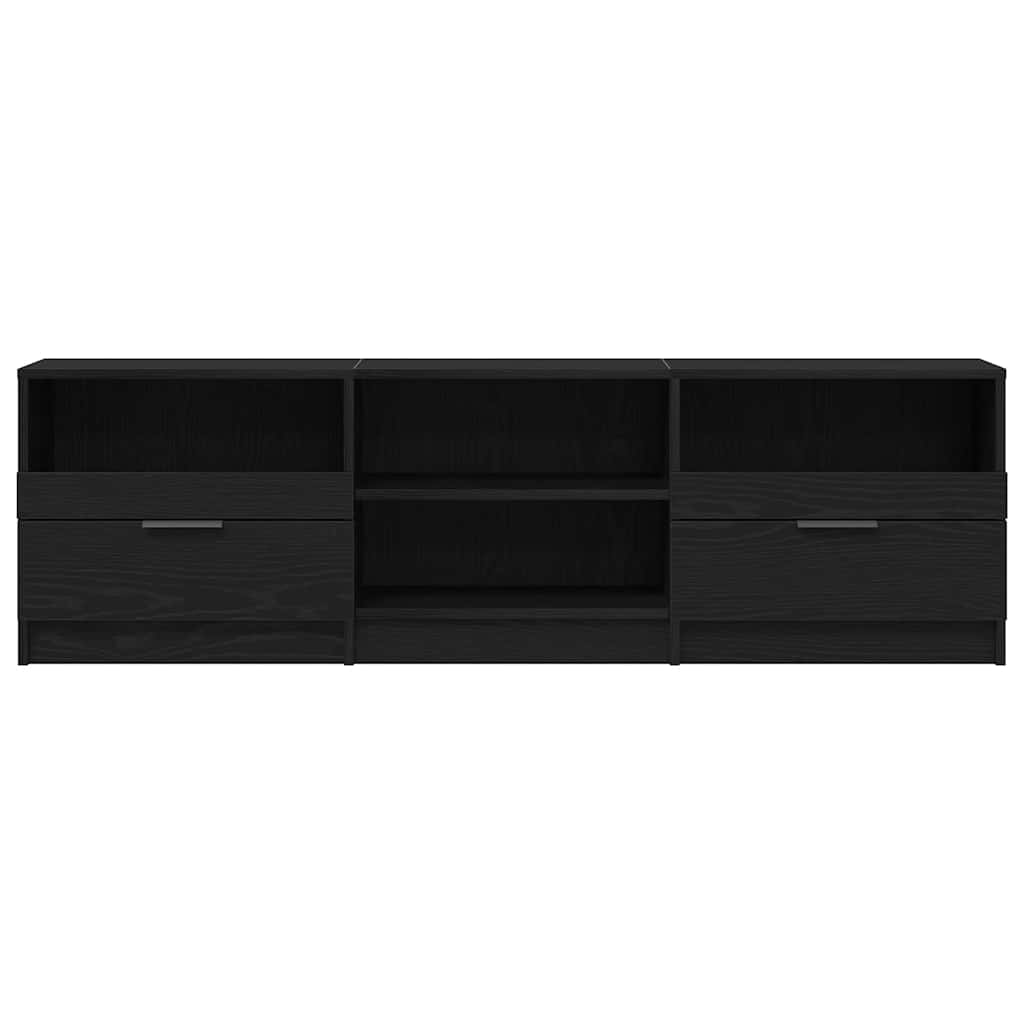 TV ormar Crni hrast 150 x 33,5 x 45 cm Konstruirano drvo