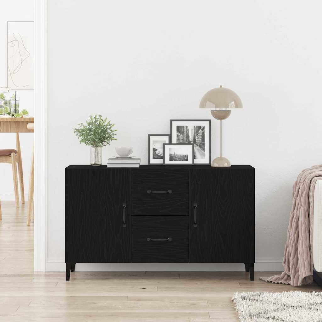 Kreveta Crni hrast 100 x 36 x 60 cm Konstruirano drvo
