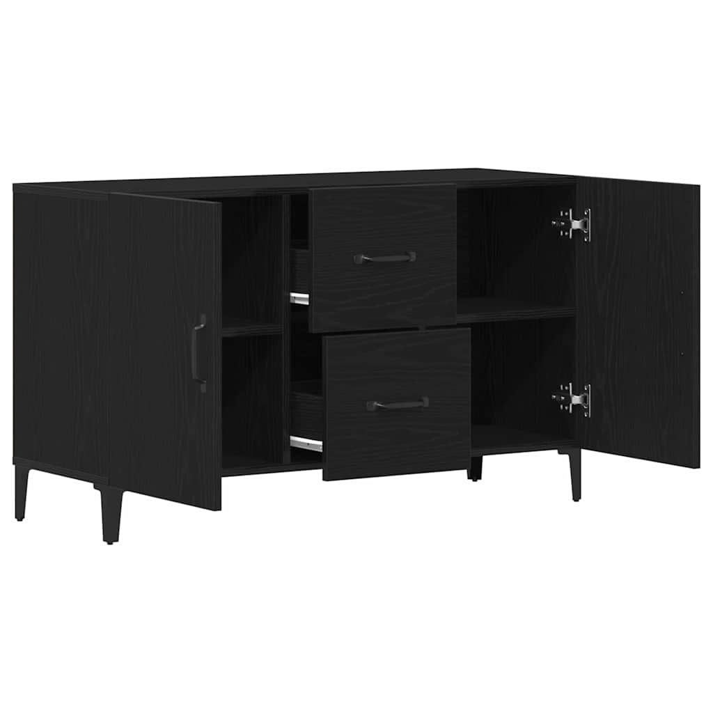 Kreveta Crni hrast 100 x 36 x 60 cm Konstruirano drvo