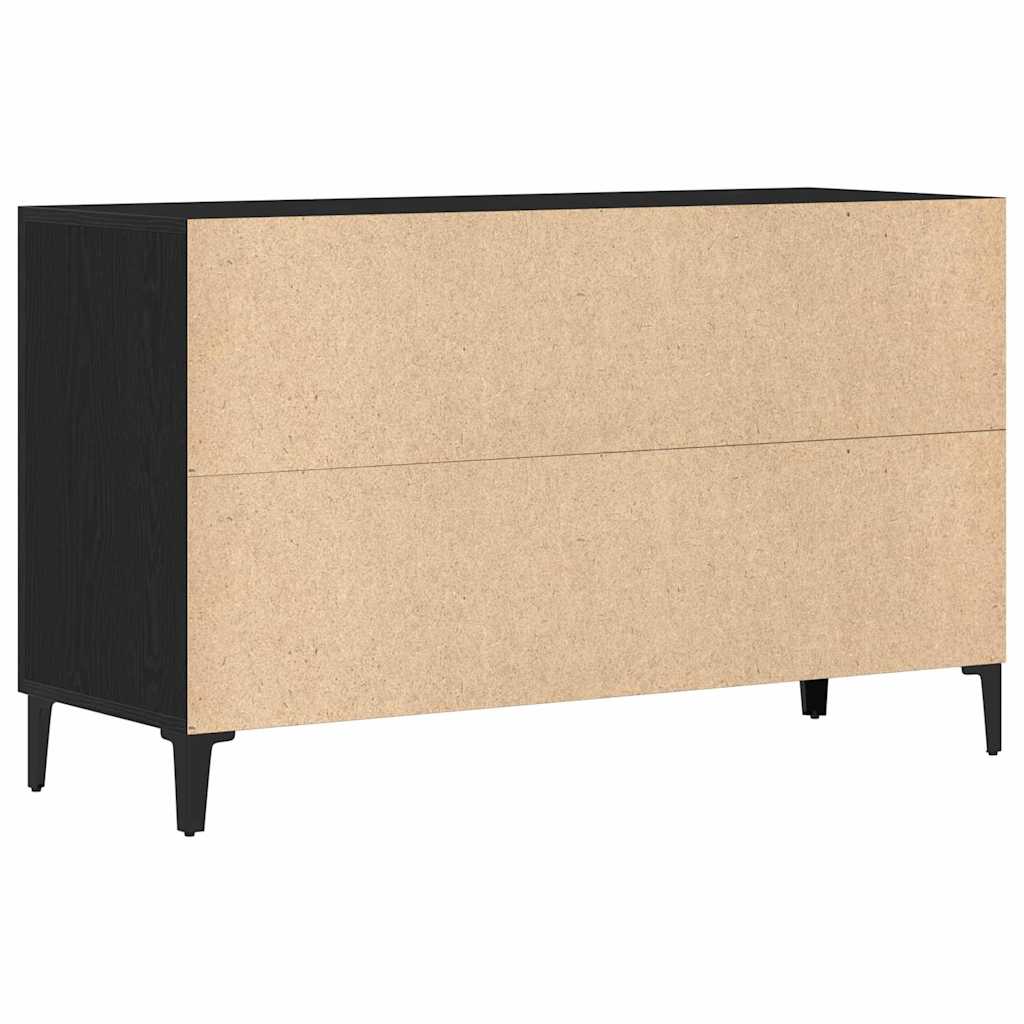 Kreveta Crni hrast 100 x 36 x 60 cm Konstruirano drvo