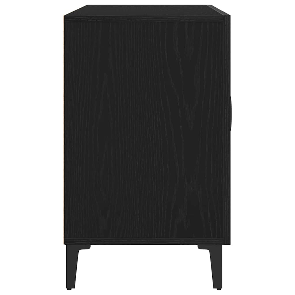 Kreveta Crni hrast 100 x 36 x 60 cm Konstruirano drvo