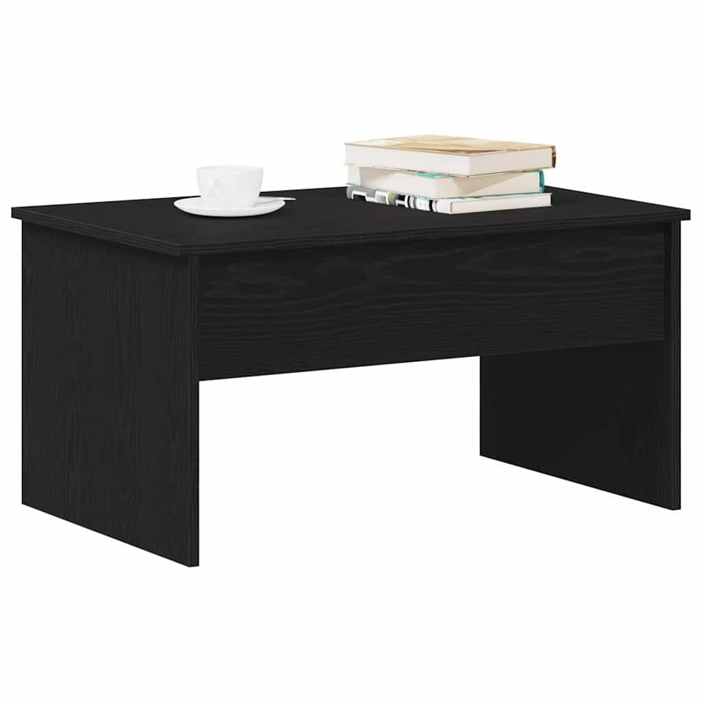 Kava Stol Crni hrast 80 x 50,5 x 41,5 cm Konstruirano drvo