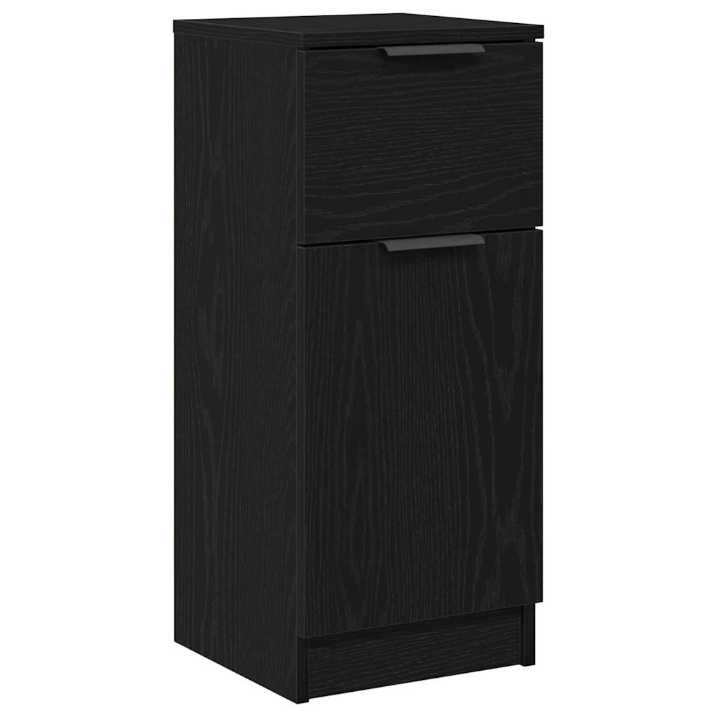 Kreveta s ladicama Crni hrast 30 x 30 x 70 cm Konstruirano drvo