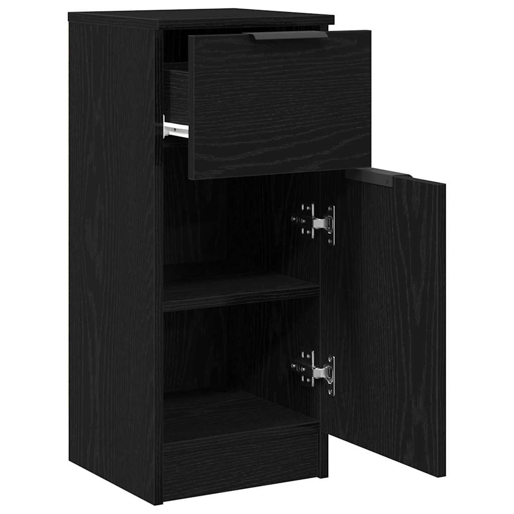 Kreveta s ladicama Crni hrast 30 x 30 x 70 cm Konstruirano drvo