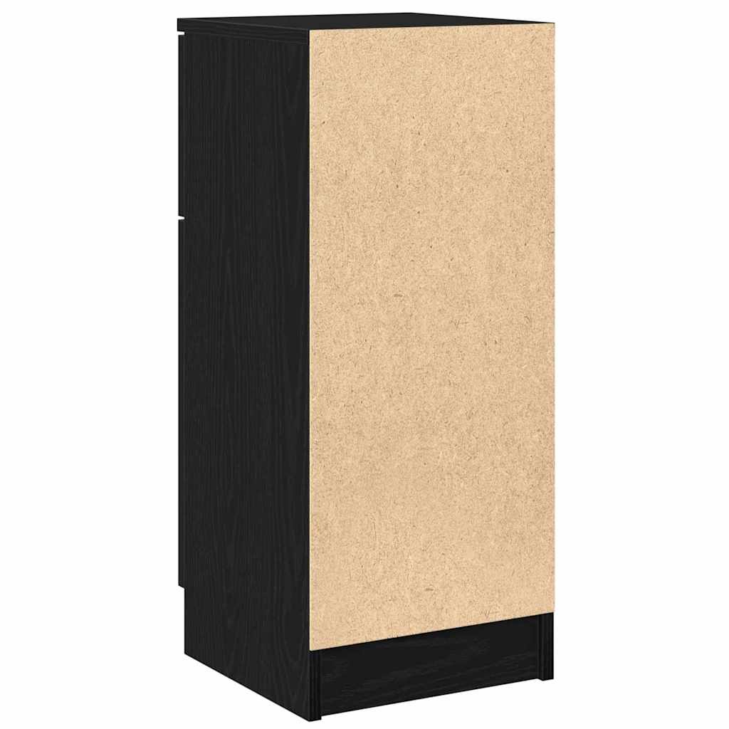 Kreveta Crni hrast 30 x 30 x 70 cm Konstruirano drvo