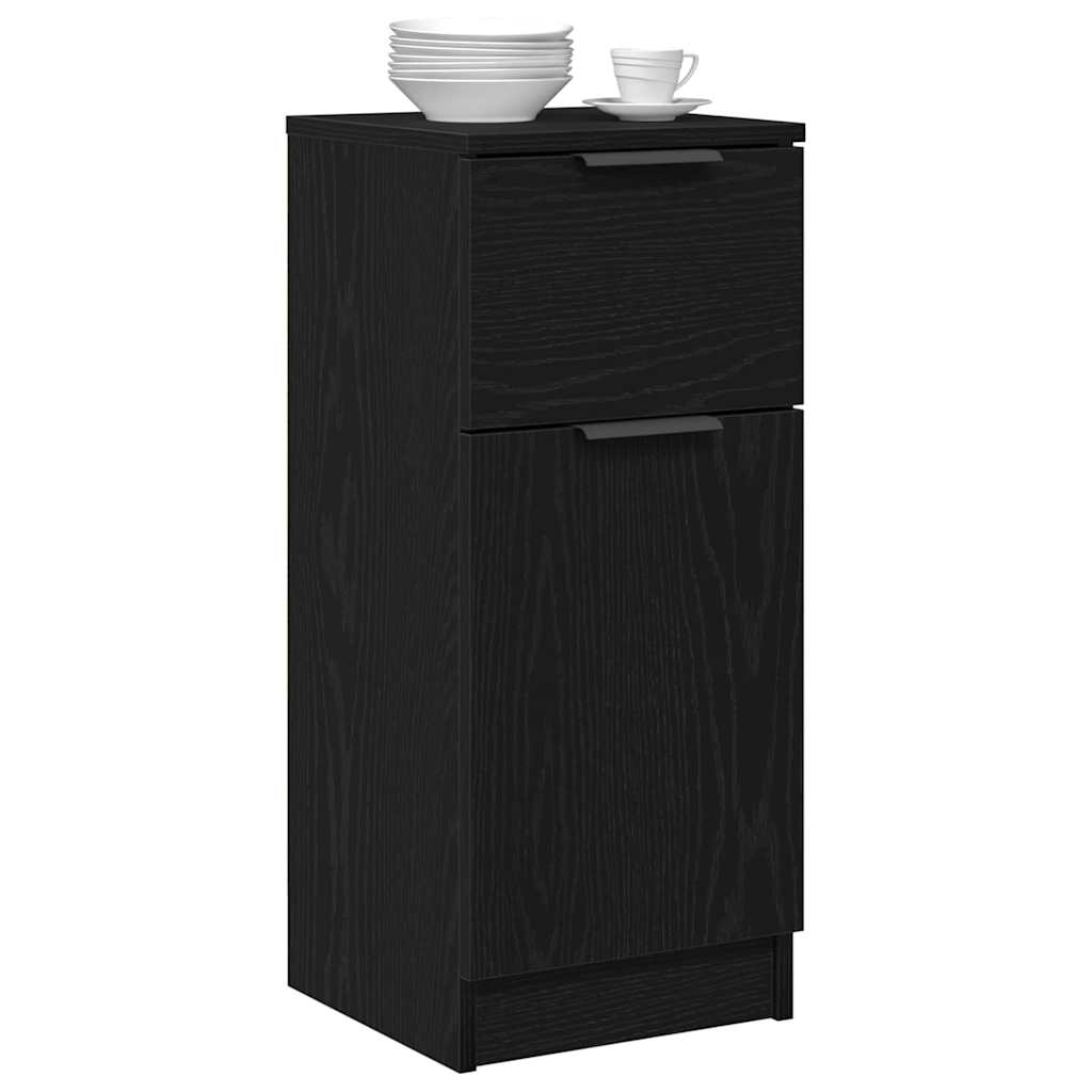 Kreveta s ladicama Crni hrast 30 x 30 x 70 cm Konstruirano drvo