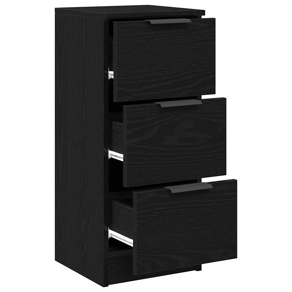 Kreveta s ladicama Crni hrast 30 x 30 x 70 cm Konstruirano drvo