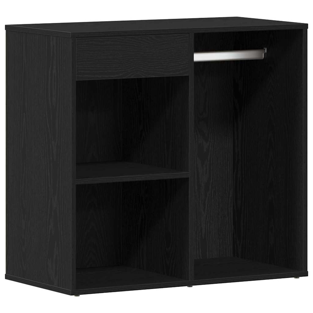 Kozmetički ormar Crni hrast 80 x 40 x 75 cm Konstruirano drvo