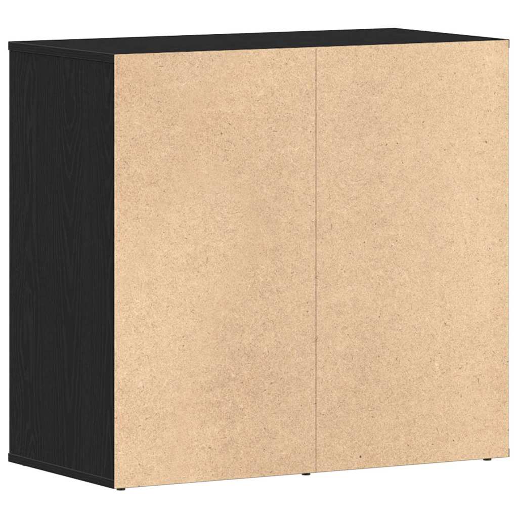 Kozmetički ormar Crni hrast 80 x 40 x 75 cm Konstruirano drvo