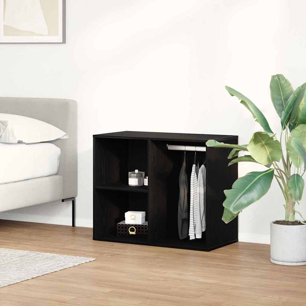 Kozmetički ormar Crni hrast 80 x 40 x 65 cm Konstruirano drvo