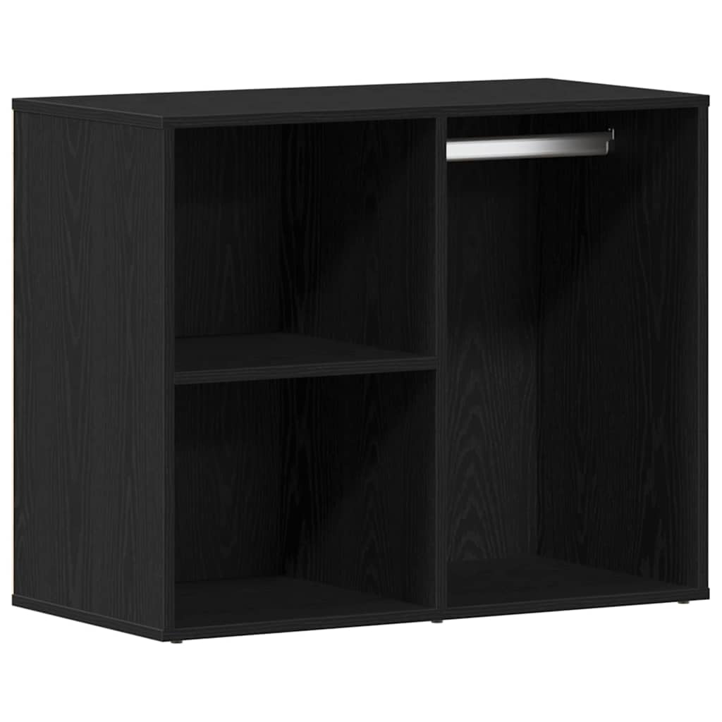 Kozmetički ormar Crni hrast 80 x 40 x 65 cm Konstruirano drvo