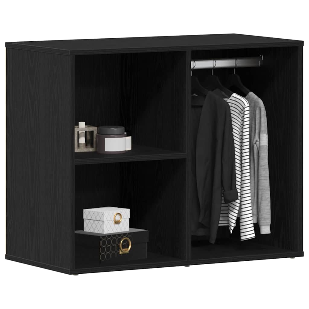 Kozmetički ormar Crni hrast 80 x 40 x 65 cm Konstruirano drvo