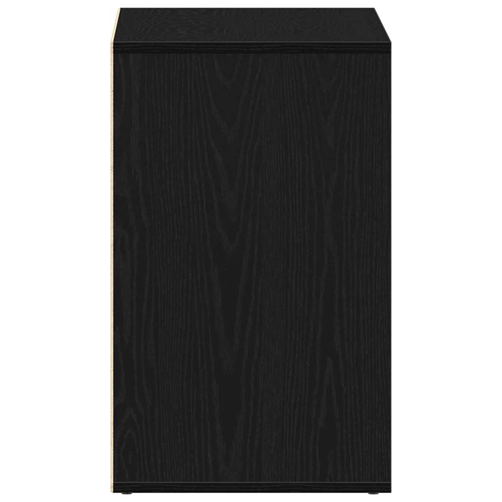 Kozmetički ormar Crni hrast 80 x 40 x 65 cm Konstruirano drvo