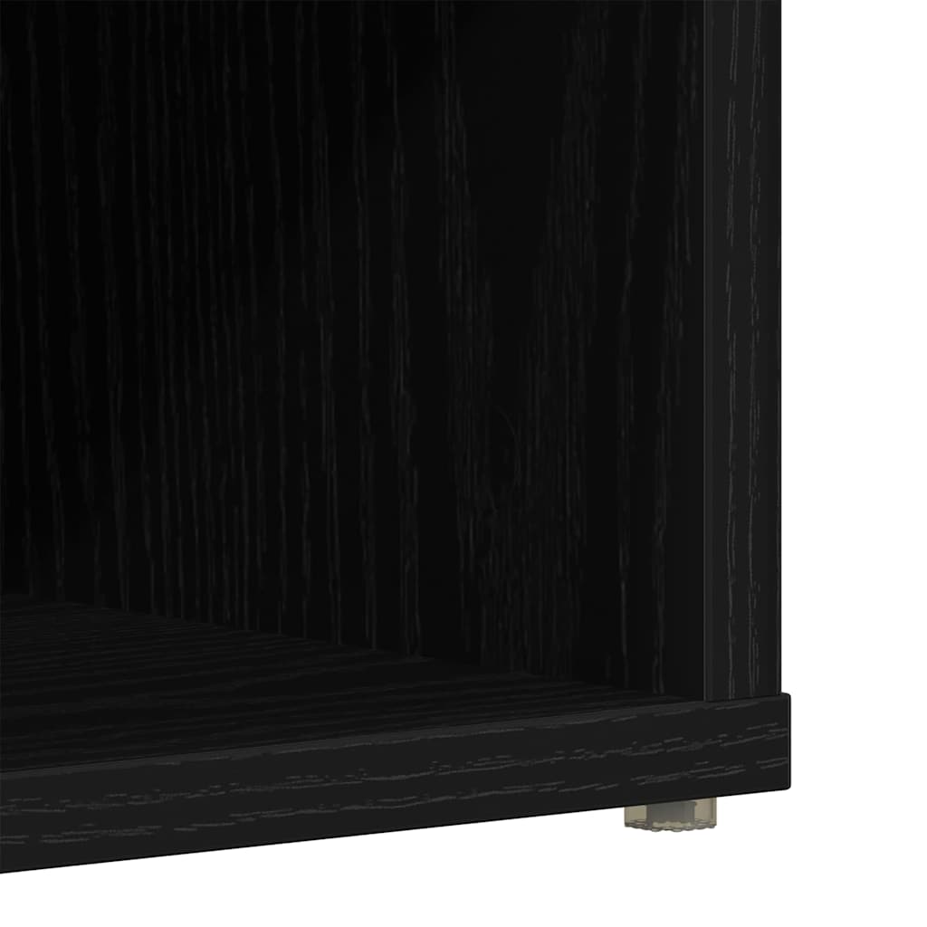 Ormar za cipele Crni hrast 52 x 30 x 50,5 cm Konstruirano drvo