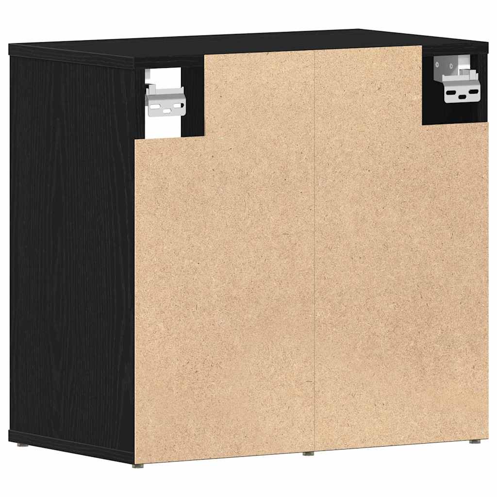 Ormar za cipele Crni hrast 52 x 30 x 50,5 cm Konstruirano drvo