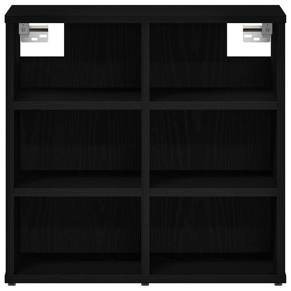 Ormar za cipele Crni hrast 52 x 30 x 50,5 cm Konstruirano drvo