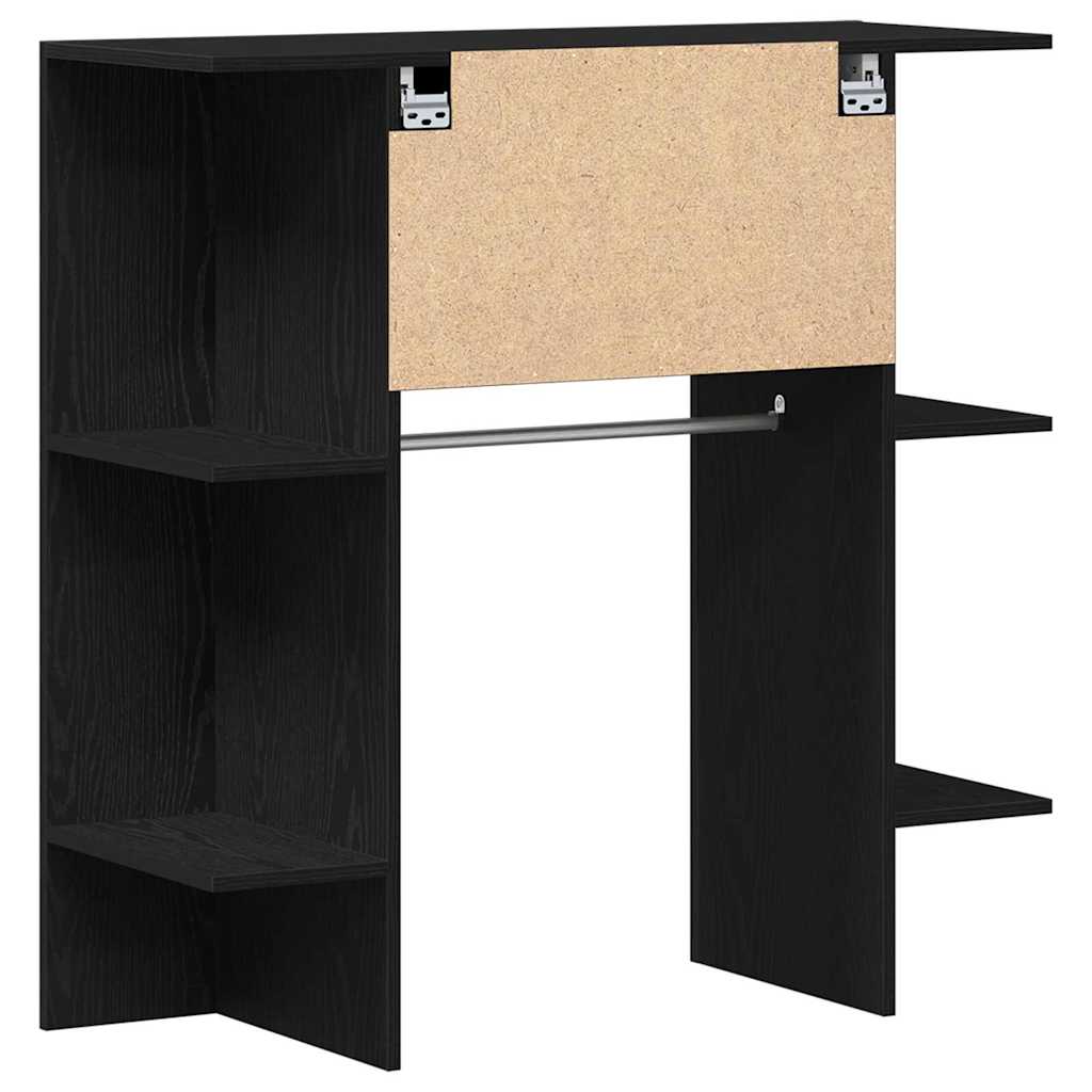 Ormar za hodnik Crni hrast 97,5 x 37 x 99 cm Konstruirano drvo