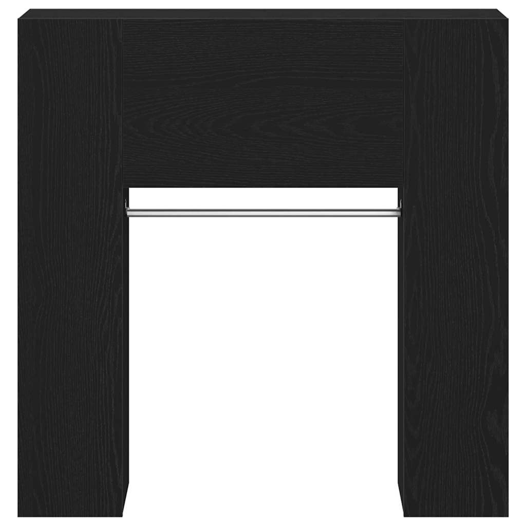 Ormar za hodnik Crni hrast 97,5 x 37 x 99 cm Konstruirano drvo