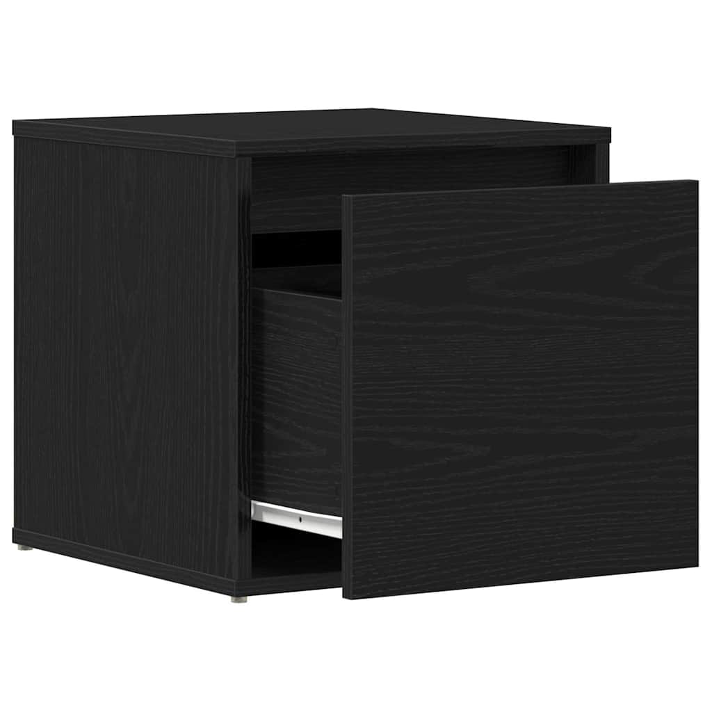 Komoda Crni hrast 40,5 x 40 x 40 cm Konstruirano drvo