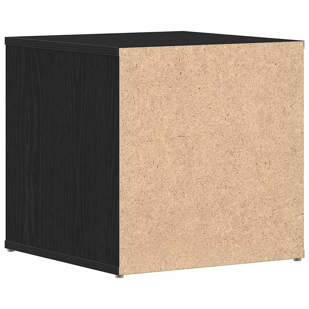 Komoda Crni hrast 40,5 x 40 x 40 cm Konstruirano drvo