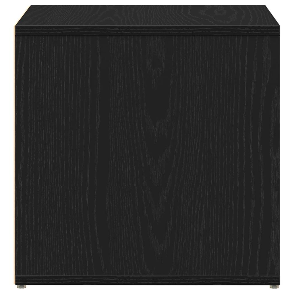 Komoda Crni hrast 40,5 x 40 x 40 cm Konstruirano drvo