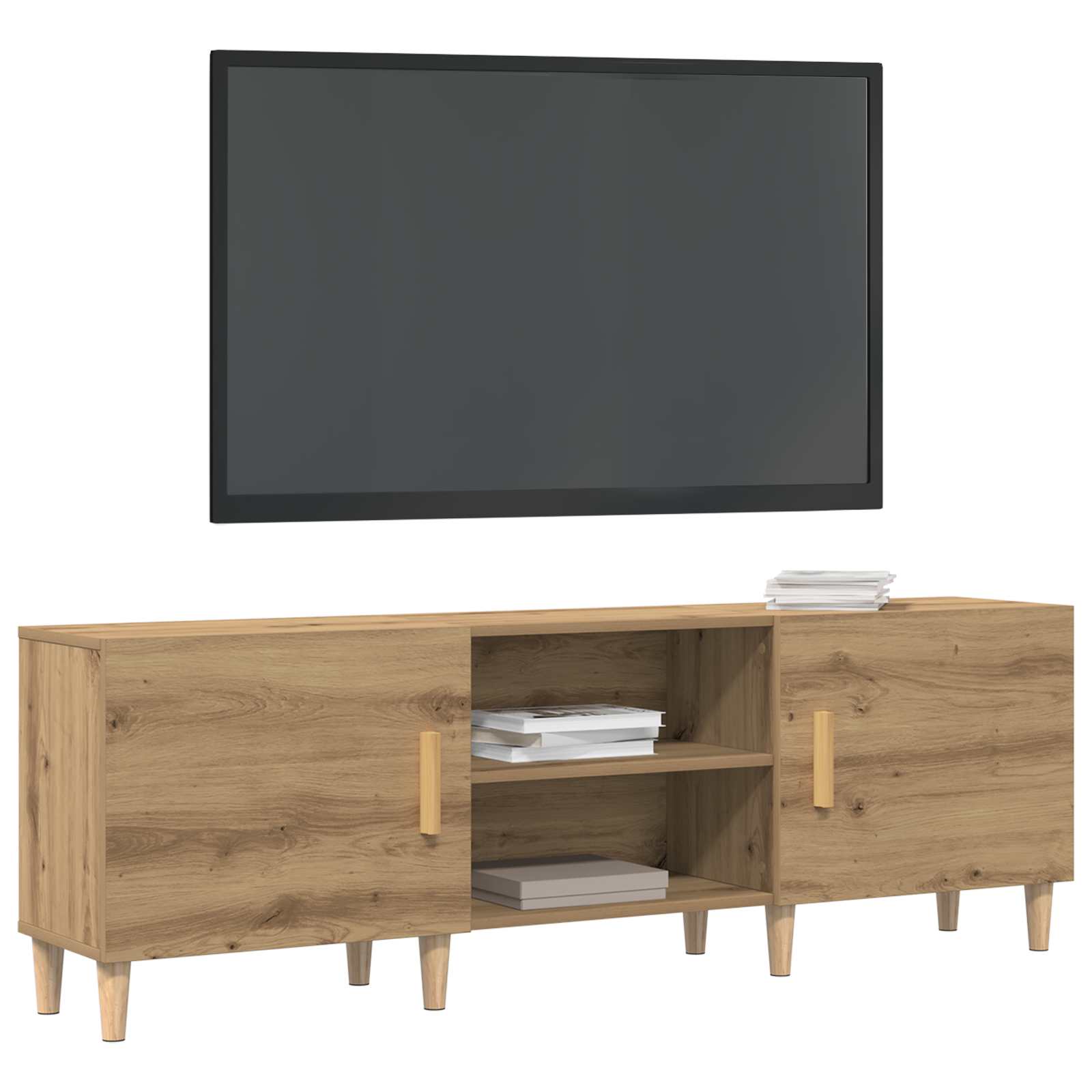 TV ormar 150 x 30 x 50 cm hrast artisan Konstruirano drvo