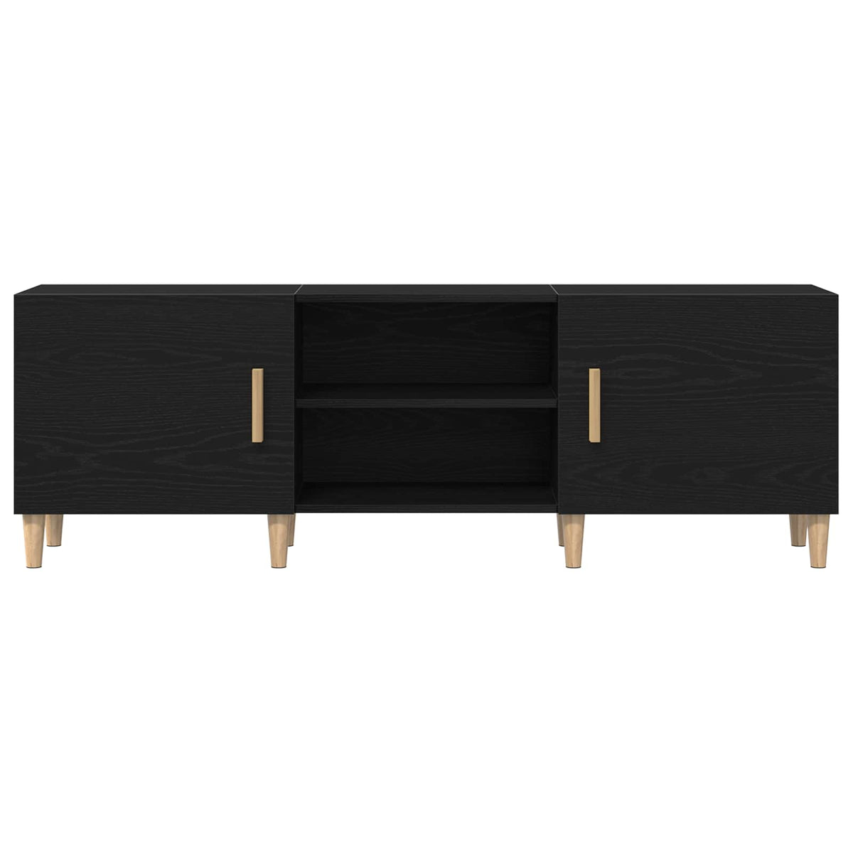 TV ormar Crni hrast 150 x 30 x 50 cm Konstruirano drvo
