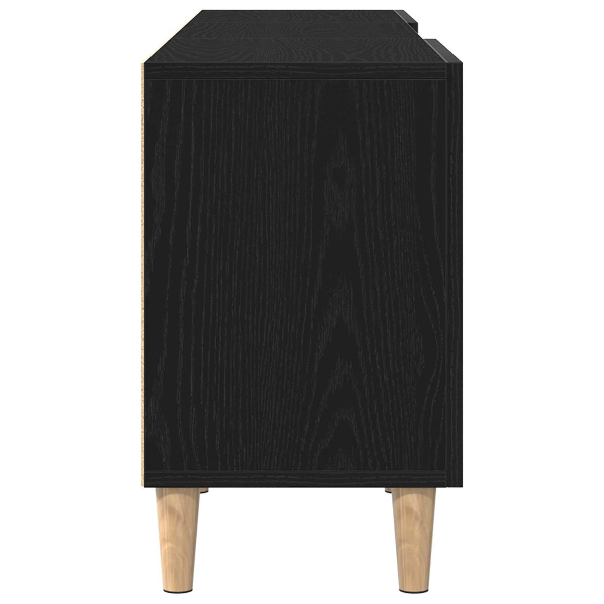 TV ormar Crni hrast 150 x 30 x 50 cm Konstruirano drvo