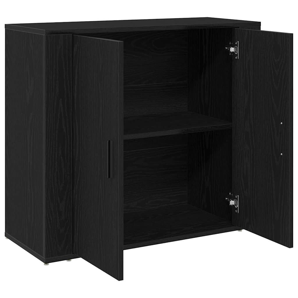 Kreveta Crni hrast 80 x 33 x 70 cm Konstruirano drvo