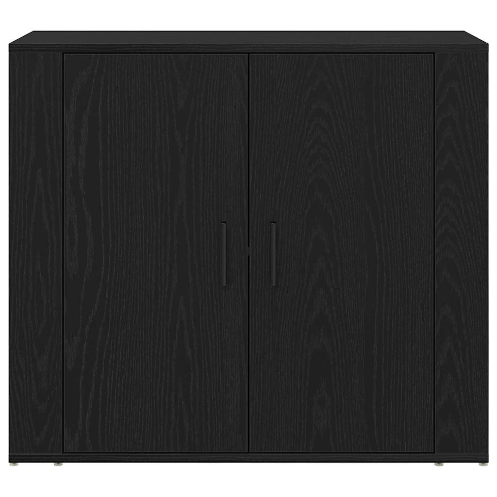 Kreveta Crni hrast 80 x 33 x 70 cm Konstruirano drvo