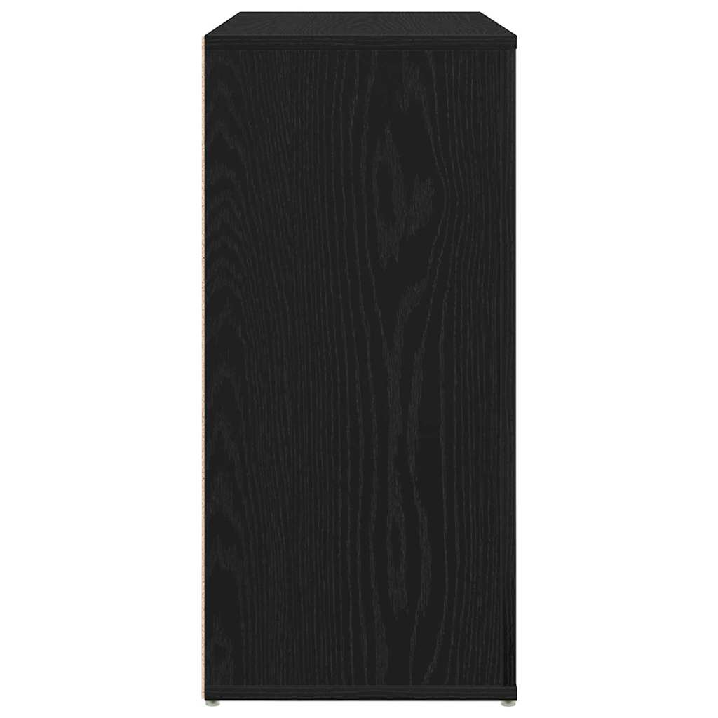 Kreveta Crni hrast 80 x 33 x 70 cm Konstruirano drvo