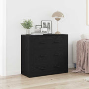 Kreveta s ladicama Crni hrast 80 x 33 x 70 cm Konstruirano drvo