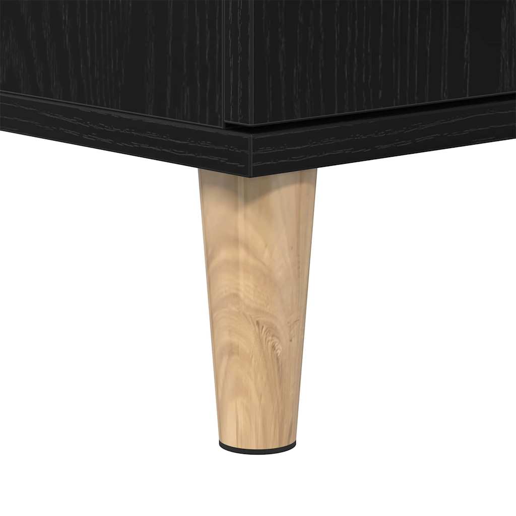 Kupaonski ormar Crni hrast 30 x 30 x 190 cm Konstruirano drvo