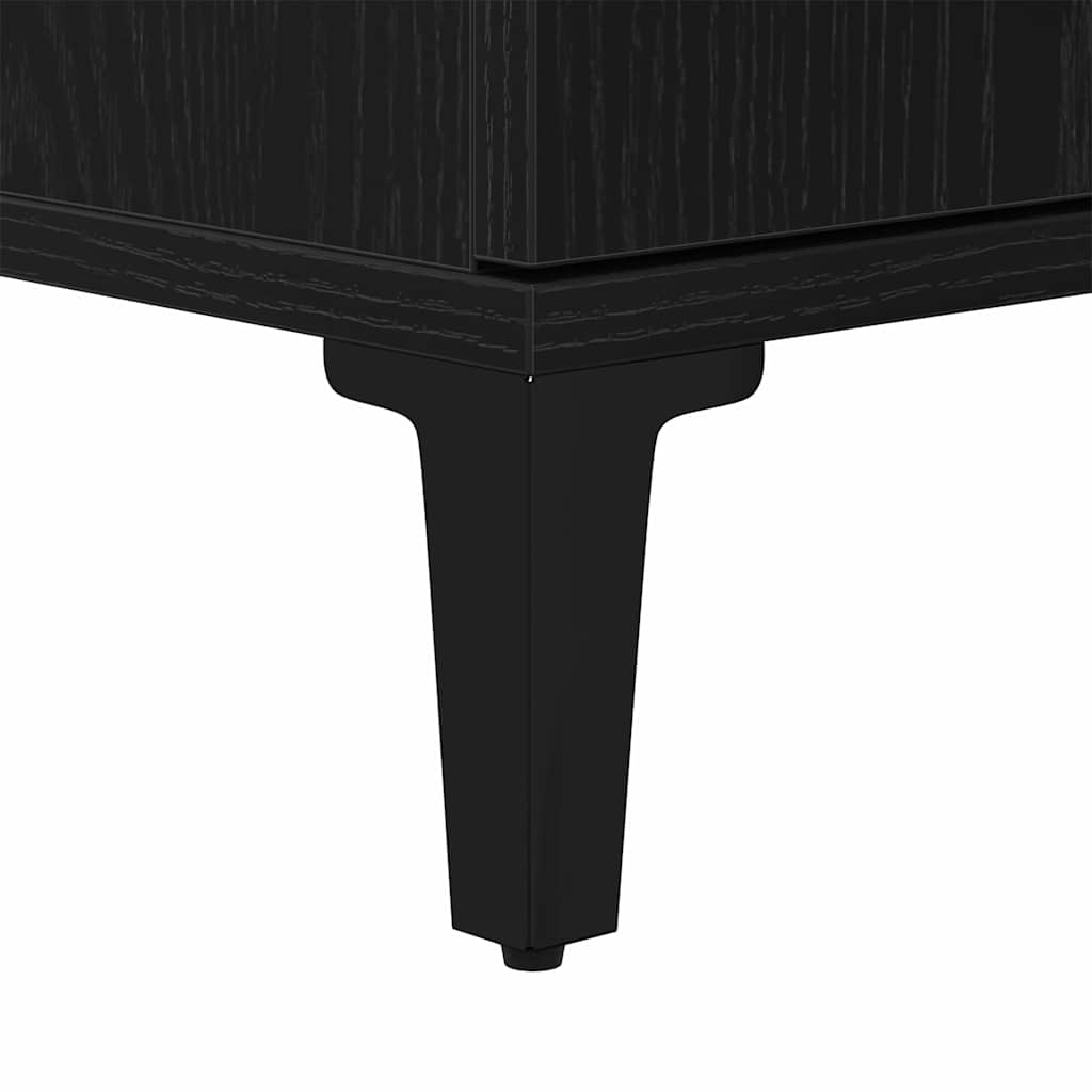 Kupaonski ormar Crni hrast 30 x 30 x 100 cm Konstruirano drvo