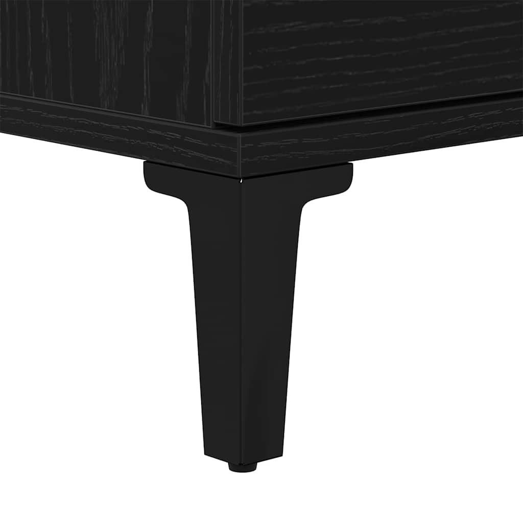 Kupaonski ormar Crni hrast 65 x 33 x 60 cm Konstruirano drvo