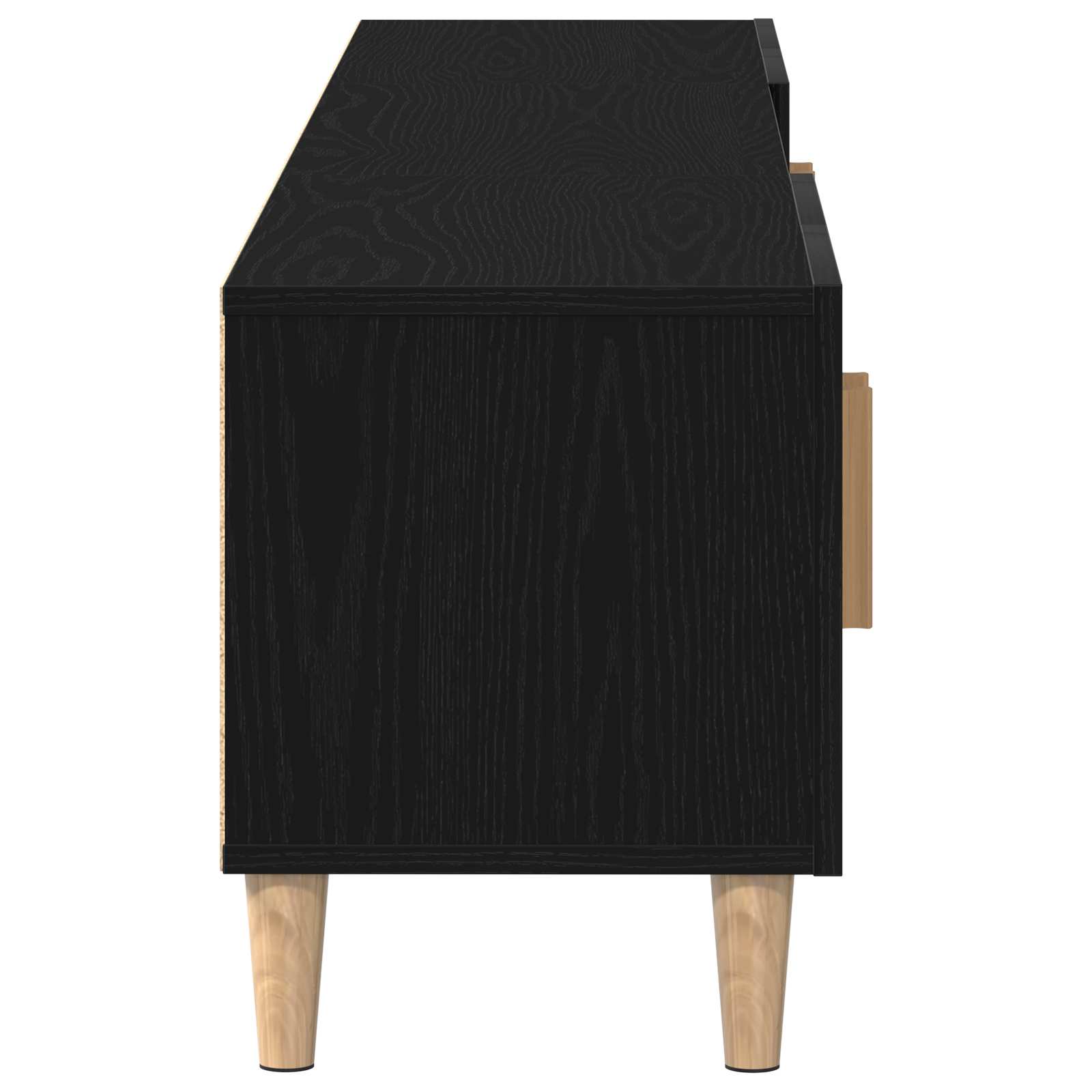 TV ormar Crni hrast 180 x 31,5 x 40 cm Konstruirano drvo