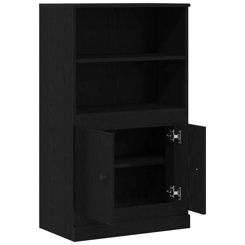 Visoki bife Crni hrast 60 x 35.5 x 103.5 cm Konstruirano drvo