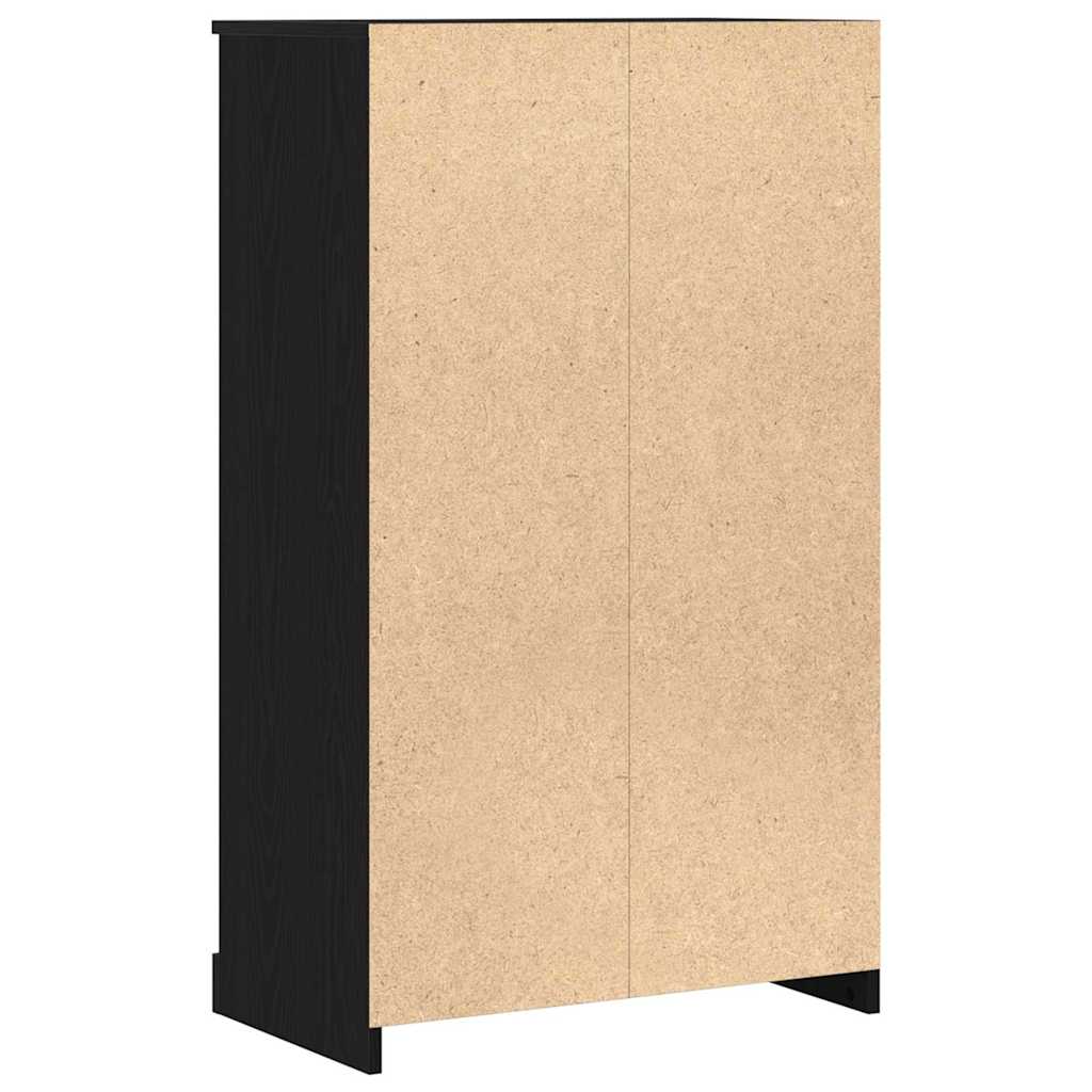 Visoki bife Crni hrast 60 x 35.5 x 103.5 cm Konstruirano drvo