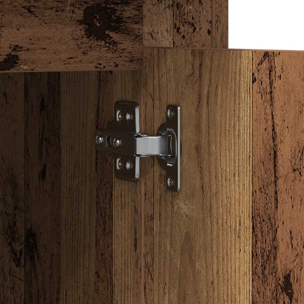 Stol s ladicama Staro drvo 50 x 115 x 75 cm Konstruirano drvo