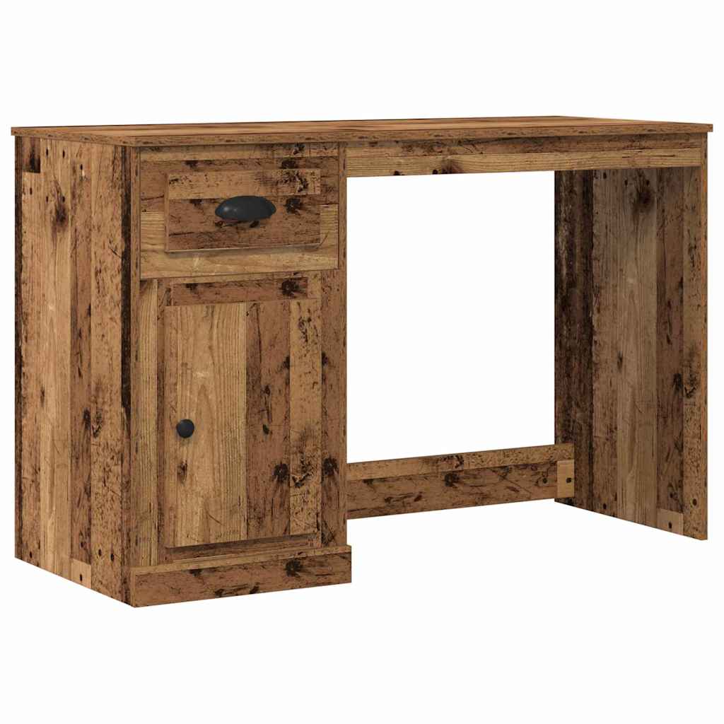 Stol s ladicama Staro drvo 50 x 115 x 75 cm Konstruirano drvo
