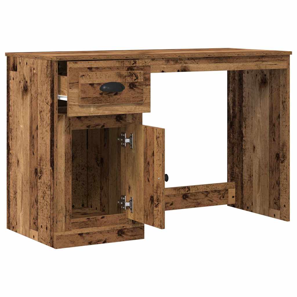 Stol s ladicama Staro drvo 50 x 115 x 75 cm Konstruirano drvo
