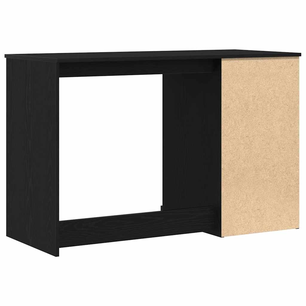 Stol s ladicama Crni hrast 50 x 115 x 75 cm Konstruirano drvo