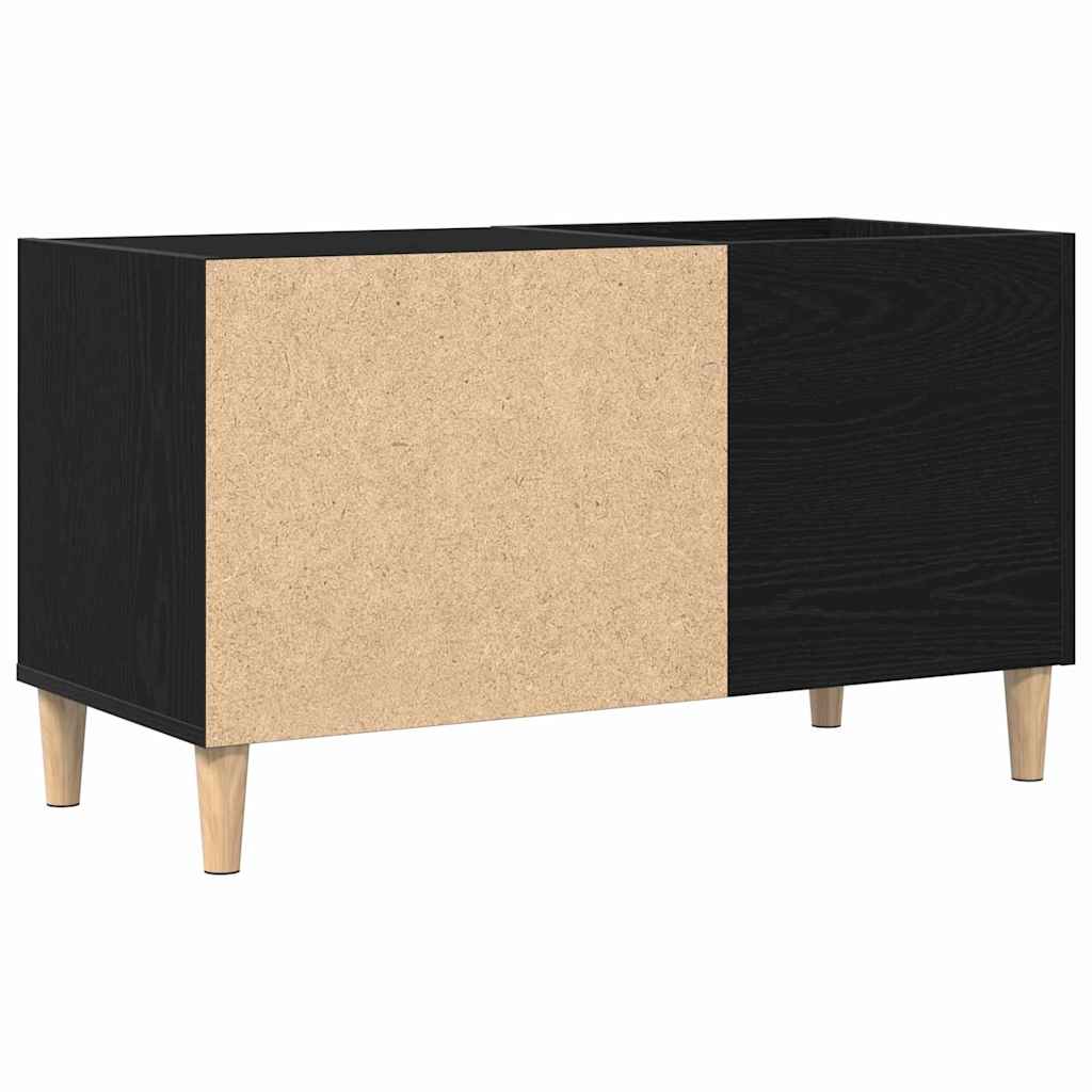Ormar za ploče Crni hrast 84,5 x 38 x 48 cm Konstruirano drvo
