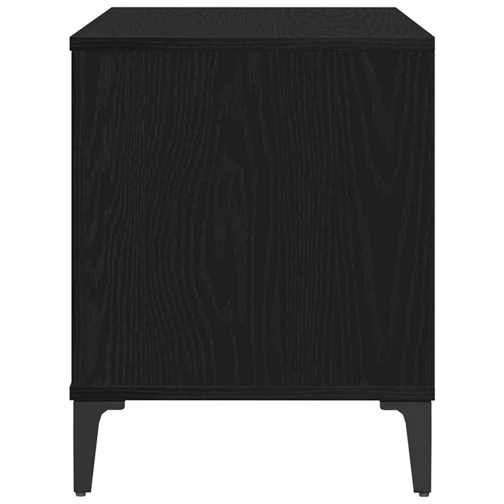 Ormar za ploče Crni hrast 100 x 38 x 48 cm Konstruirano drvo