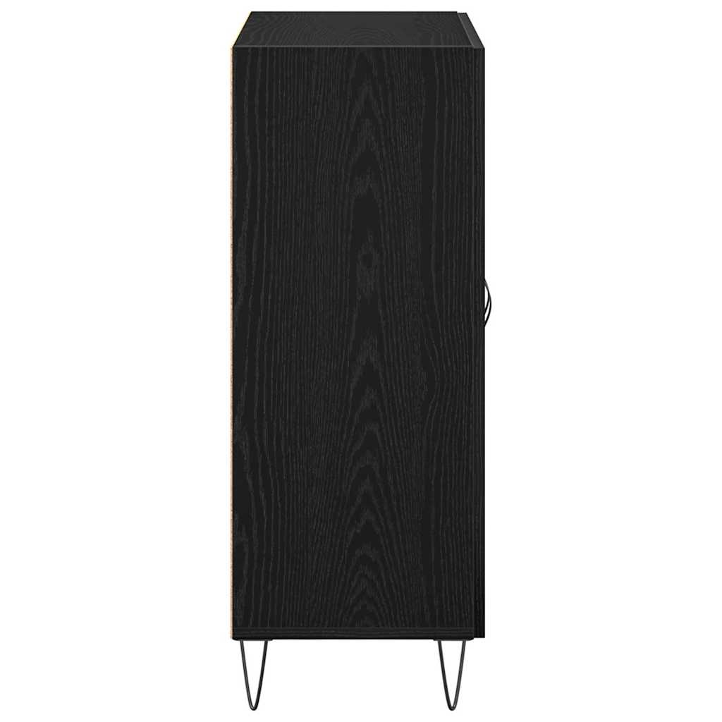 Kreveta Crni hrast 69,5 x 34 x 90 cm Konstruirano drvo