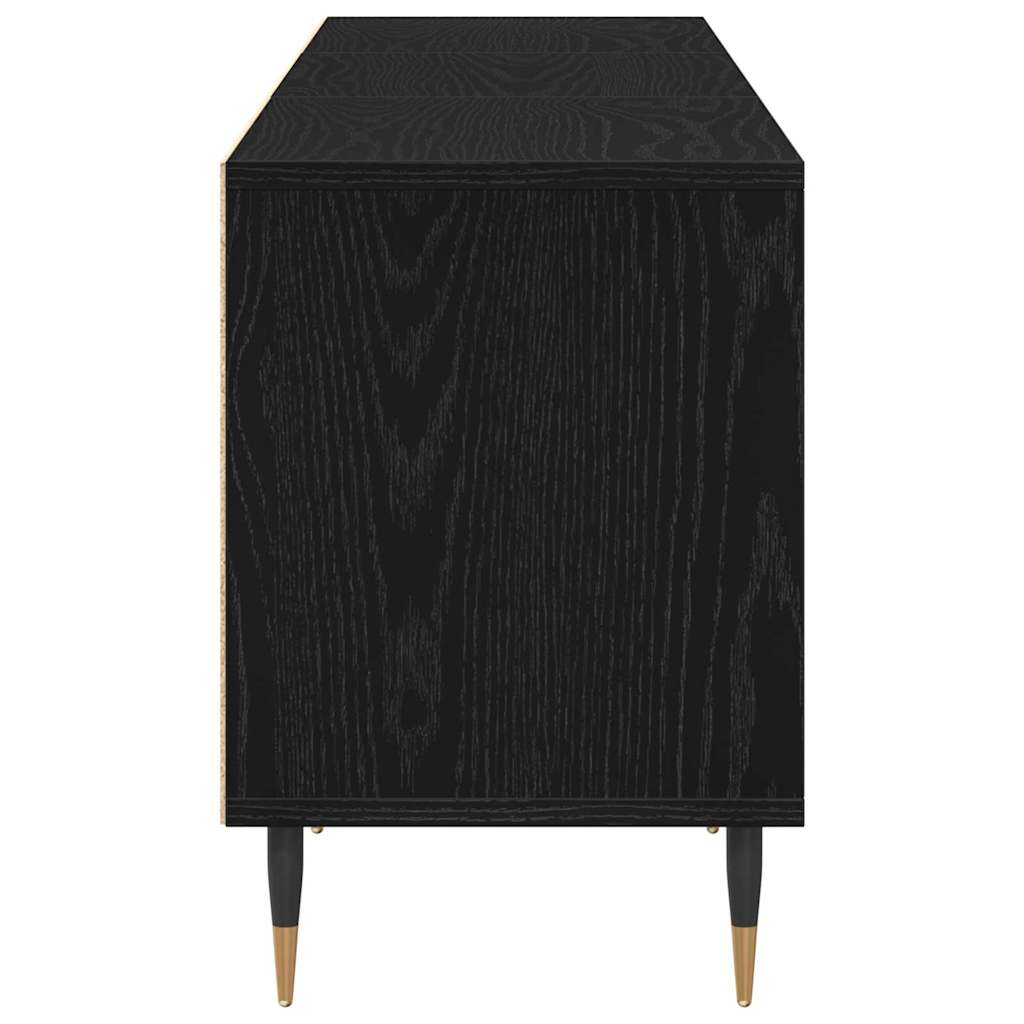 TV ormar Crni hrast 150 x 30 x 44,5 cm Konstruirano drvo
